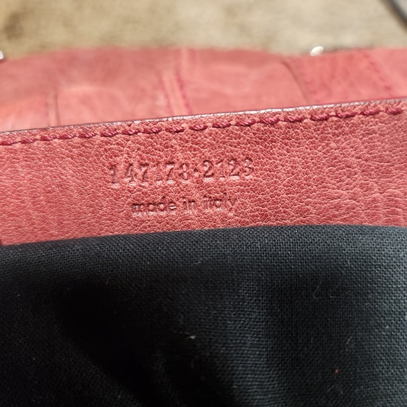 🔥XTRA LARGE BALENCIAGA CRINKLED LAMBSKIN TOTE #147178 2123 MADE IN ITALY 🔥 - Picture 11 of 16